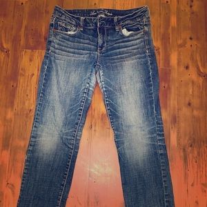 American eagle size 10 super stretchy jeans
